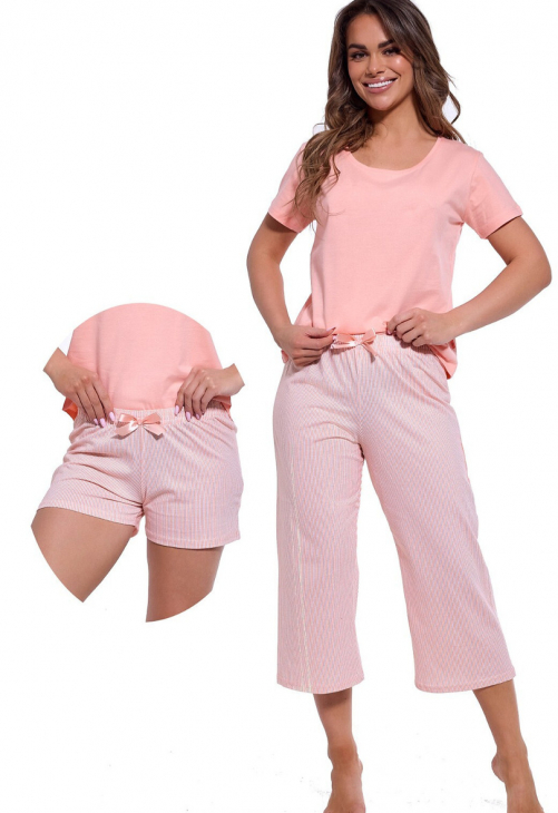 Cornette Piżama Damska Kr 466/322 Cleo