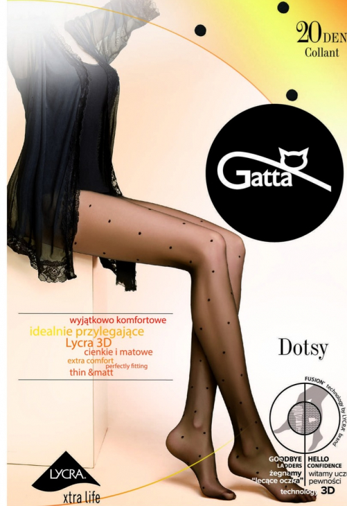 Gatta Dotsy - Rajstopy Damskie Wzorzyste 03