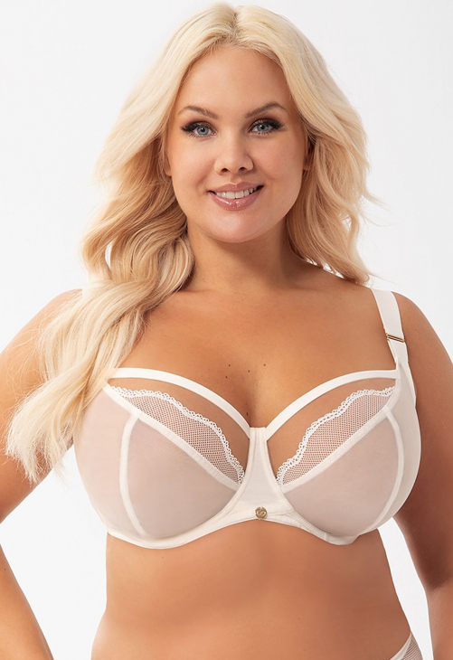 Biustonosz miękki Gorsenia Ida K900 Śmietankowy Big