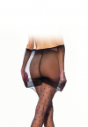 Gatta Body Plus Size Fashion- 01 Rajstopy Wzorzyste