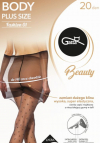 Gatta Body Plus Size Fashion- 01 Rajstopy Wzorzyste
