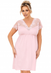 Donna Koszula nocna Livia Plus Powder Pink