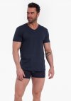 Klasyczny t-shirt męski bawełniany plus size Cornette Authentic 201