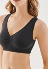 Top damski bezszwowy Gabriella Seamless Top Shape z marszczeniem