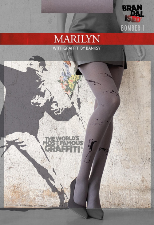 Marilyn RAJSTOPY MARILYN BANKSY BOMBER 1