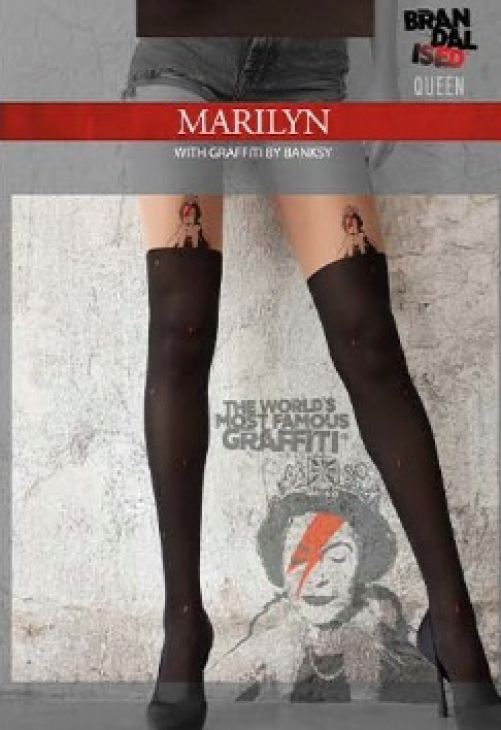 Marilyn RAJSTOPY MARILYN ZAZU BANKSY QUEEN