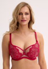 Biustonosz balkonetka Gaia Frida 1274 czerwony