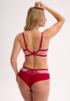 Biustonosz balkonetka Gaia Frida 1274 czerwony
