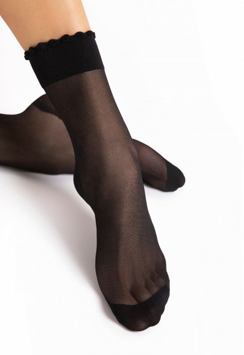 Fiore Skarpetki Pico Massage 20 Den Black