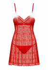 Obsessive Koszulka Claussica Babydoll Red
