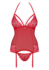 Obsessive Gorset Secret of Love 838-COR-3 + stringi GRATIS!