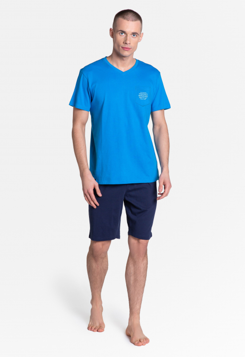 Henderson Piżama Dodge 38882-55X Niebiesko-Granatowa