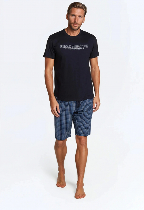 Henderson Piżama Dojo 38883-99X Czarno-Granatowa