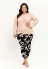 Taro Piżama Damska Katie 3255 2Xl-3Xl