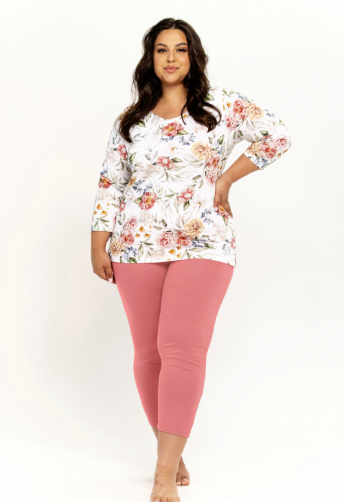 Taro Piżama Damska Louisa 3262 2Xl-3Xl