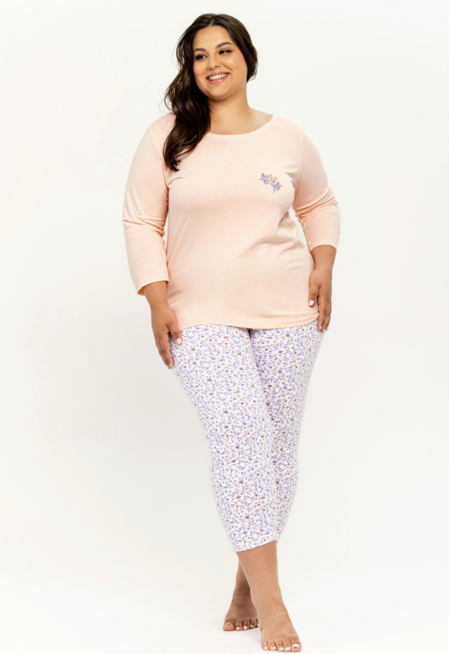 Taro Pizama Damska Ariella 3256 2Xl-3Xl