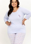 Taro Pizama Damska Ariella 3256 2Xl-3Xl