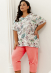 Taro 3369 Piżama Damska Renny 2Xl-3Xl
