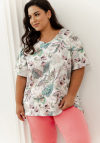 Taro 3369 Piżama Damska Renny 2Xl-3Xl