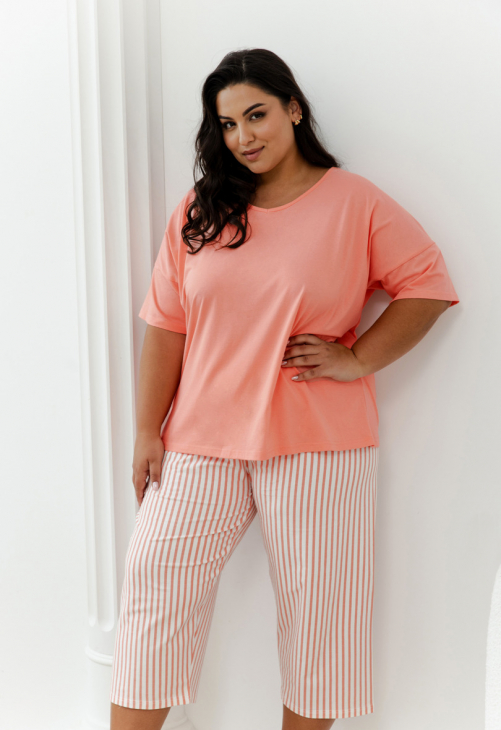Taro 3375 Piżama Damska Eloise 2Xl-3Xl