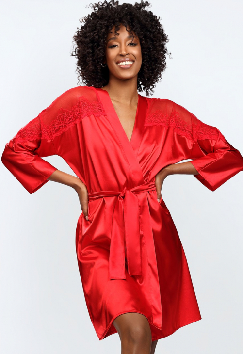 D Karen Podomka Femi SATYNA CZERWONY