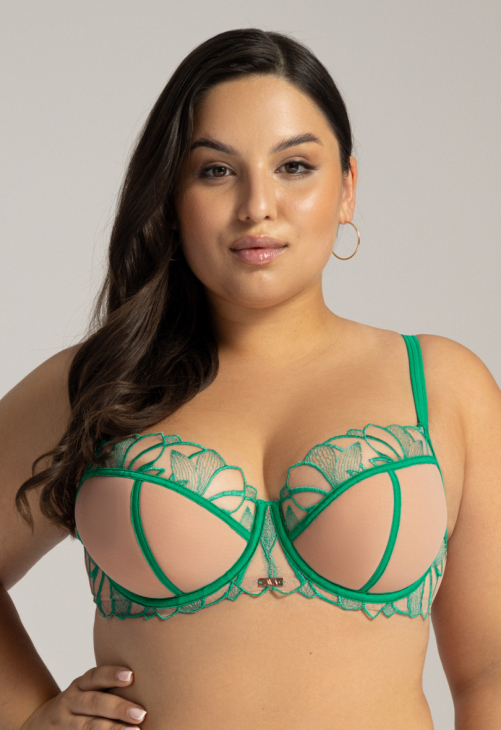 Biustonosz półusztywniany Ava 2160 Green Maxi