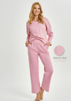 Taro 3444 Piżama Damska Długa Eleonora S-Xl