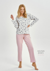 Taro 3451 Piżama Damska Długa Martina M-Xl