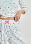 Taro 3432 Piżama Damska Długa Elodie S-L