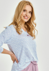 Taro 3448 Piżama Damska Długa Debora M-Xl