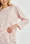 Taro 3442 Piżama Damska Długa Nori S-Xl