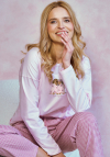 Taro 3434 Piżama Damska Długa Elisa S-Xl