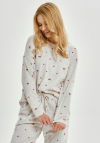 Taro 3430 Piżama Damska Długa Adele S-Xl