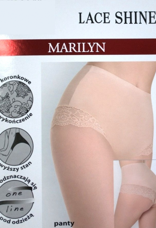 Marilyn FIGI MARILYN LACE SHINE PANTY SKIN