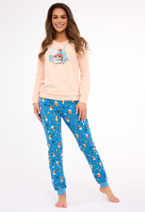 Cornette Piżama Damska Dr 467/426 Paris