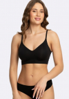 Biustonosz top Julimex Simple Bra Top gładki bezszwowy