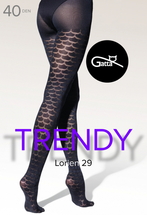 Gatta Lorien - 29 Rajstopy Wzorzyste-5