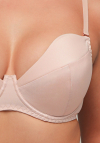 Biustonosz push-up Ava 2202 beżowy