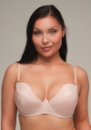 Biustonosz push-up Ava 2202 beżowy