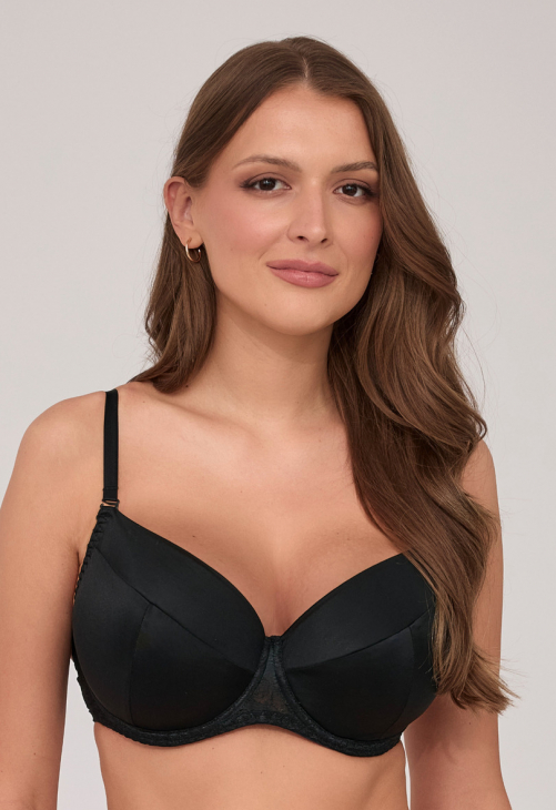Biustonosz push-up Ava 2211 czarny