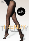 Gatta Poppy - 04 Rajstopy  Wzorzyste 40 Den
