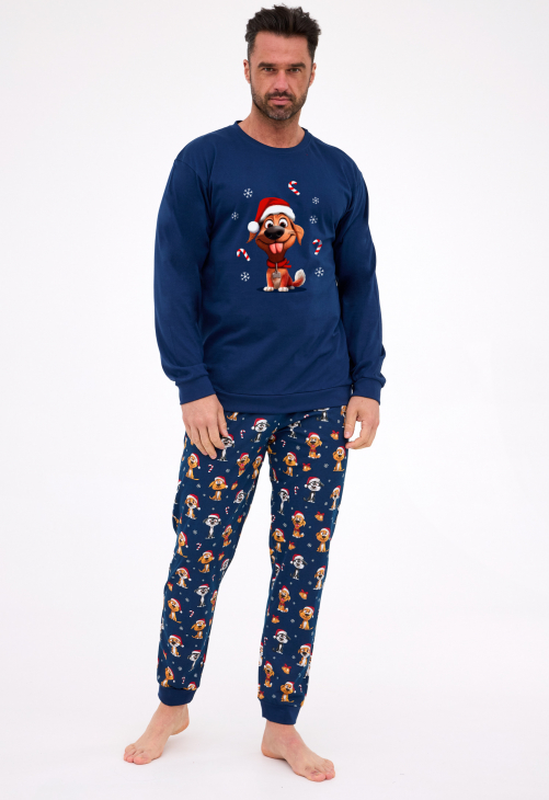 Cornette Piżama Męska Dr 115/294 Dog