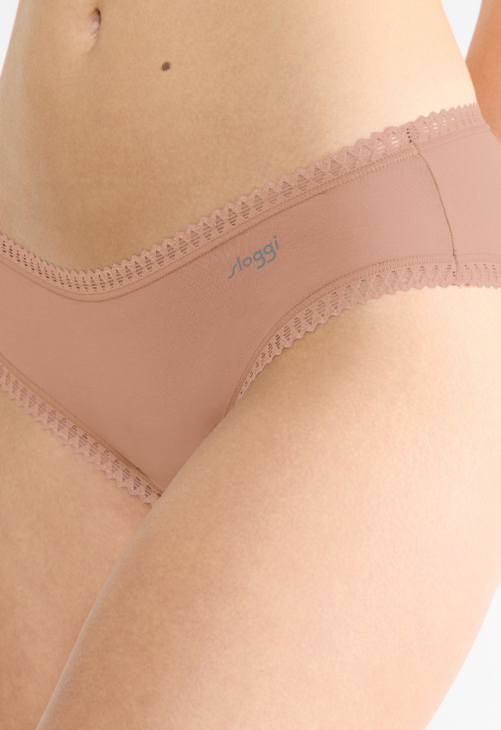 Sloggi Figi Sloggi Go Crush Hipster 3Pack Beż