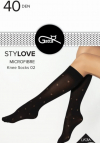 Gatta Stylove - 02  Podkolanówki  Mikrofibra 40 Den