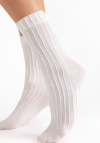 Fiore Skarpetki Basico 40 Den White