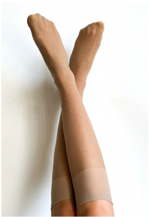 Veneziana Podkolanówki Puntini Nudo