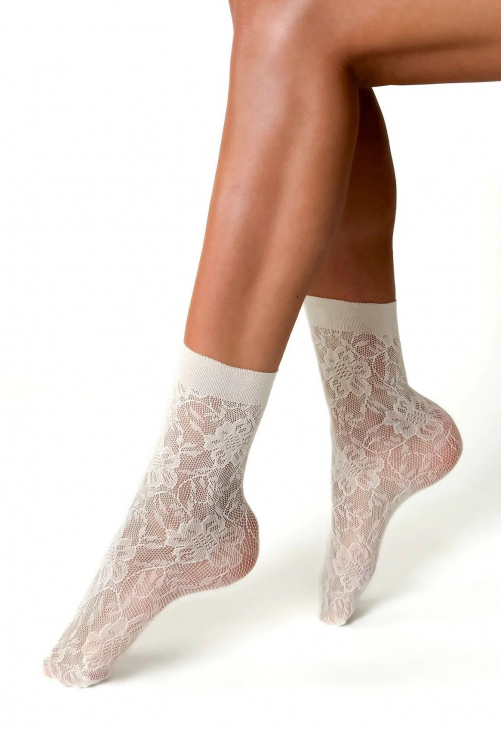 Veneziana Skarpetki Rosa Stile Panna