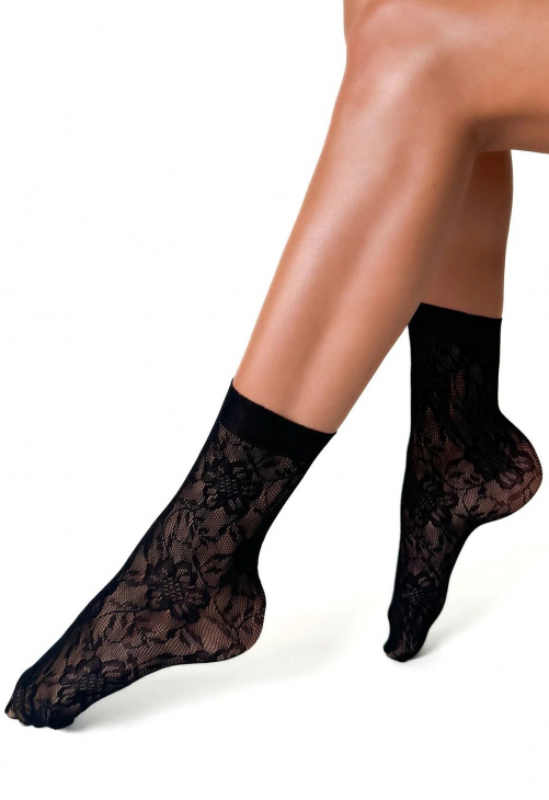 Veneziana Skarpetki Rosa Stile Nero