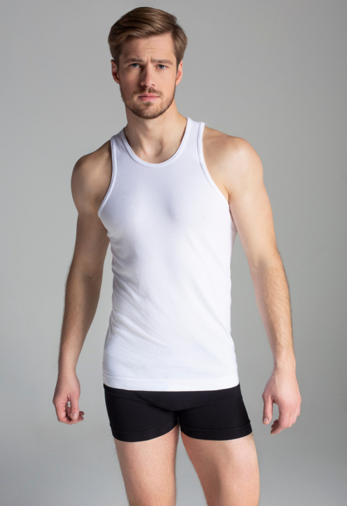 Gatta Bodywear Koszulka Męska - Seamless Cotton Tank Classic