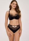 Biustonosz miękki Ava 2230 black Maxi | duży biust